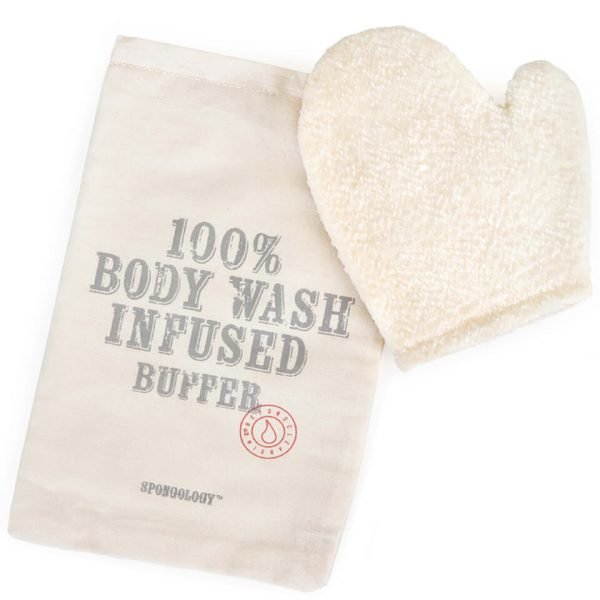 Spongellé Spongology Body Wash Infused Anti-Cellulite Glove Milk & Honey