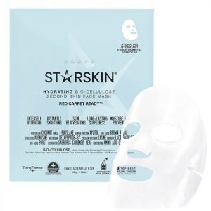 Starskin Red Carpet Ready Hydrating Coconut Bio-Cellulose Second Skin Face Mask