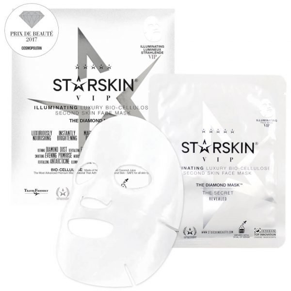 Starskin The Diamond Mask™ Vip Illuminating Coconut Bio-Cellulose Second Skin Face Mask