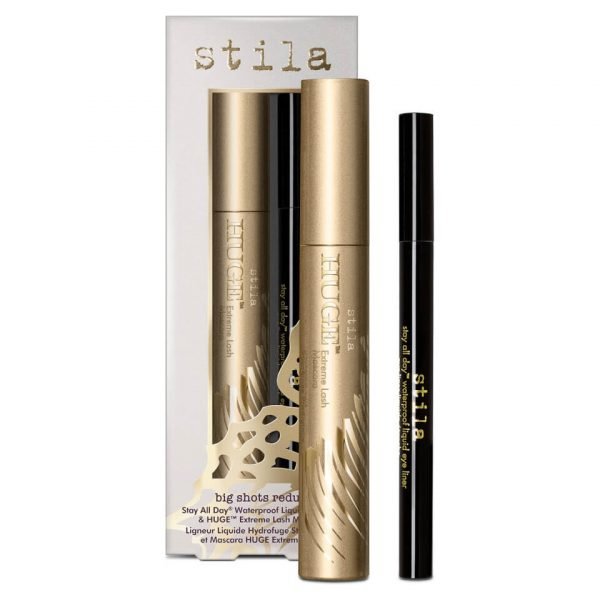 Stila Big Shots Redux Stay All Day Waterproof Liquid Eye Liner And Huge Extreme Lash Mascara