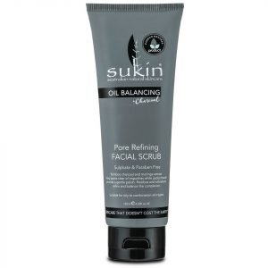 Sukin Oil Balancing+ Charcoal Pore Refining Facial Scrub 125 Ml