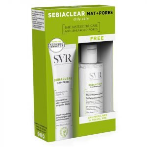 Svr Laboratoires Sebiaclear Mat + Pores Set Sebiaclear Mat + Pores 40 Ml + Sebiaclear Eau Micellaire 75 Ml