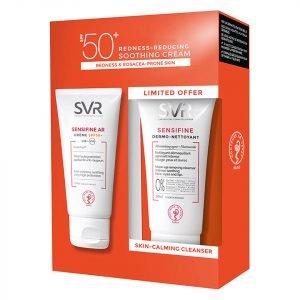 Svr Sensifine Ar Spf50+ 50 Ml + Free Sensifine Skin-Calming Cleansing Cream 50 Ml