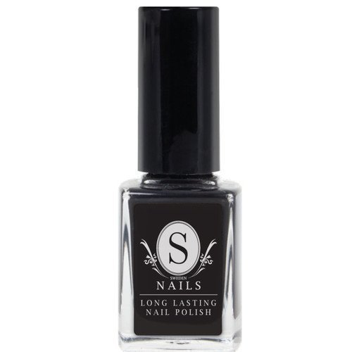 Sweden Nails Nail Polish Black Night