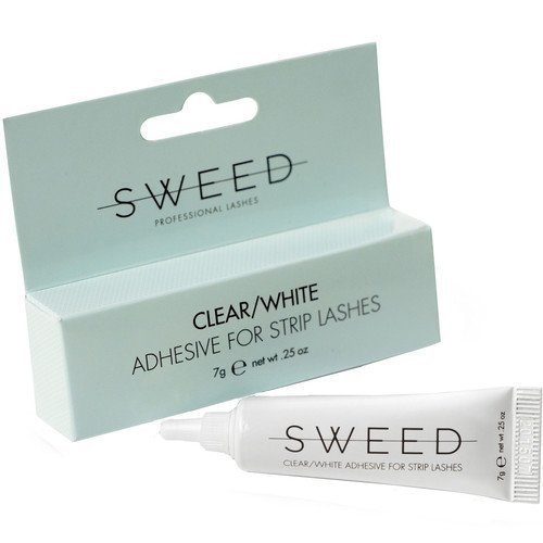 Sweed Lashes Clear/White Adhesive for Strip Lashes