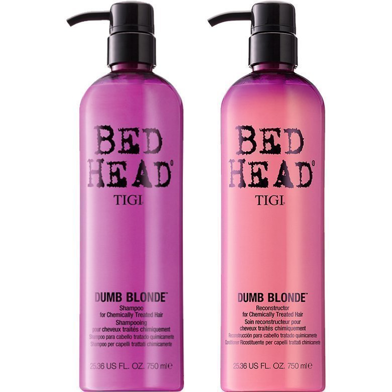 TIGI Bed Head Dumb Blonde Duo Shampoo 750ml Conditioner 750ml