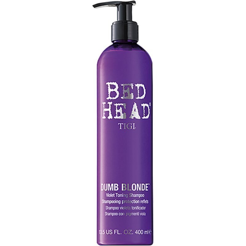 TIGI Bed Head Dumb Blonde Purple Toning Shampoo 400ml