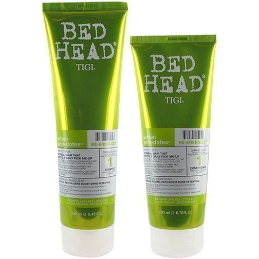 TIGI Bed Head Urban Re-Energize 1 Duo Shampoo 250ml Conditioner 200ml