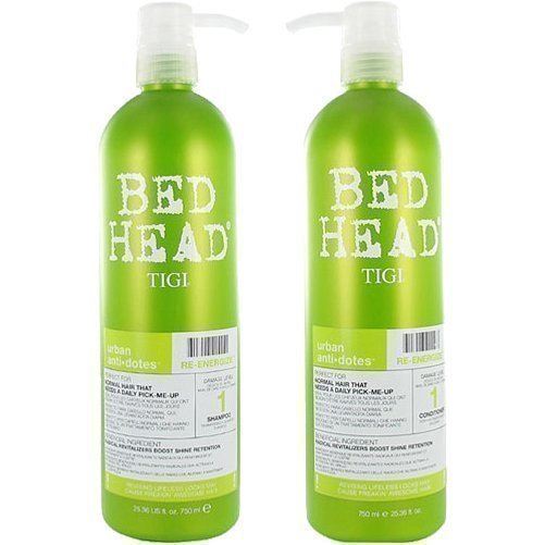 TIGI Bed Head Urban Re-Energize 1 Duo Shampoo 750ml Conditioner 750ml