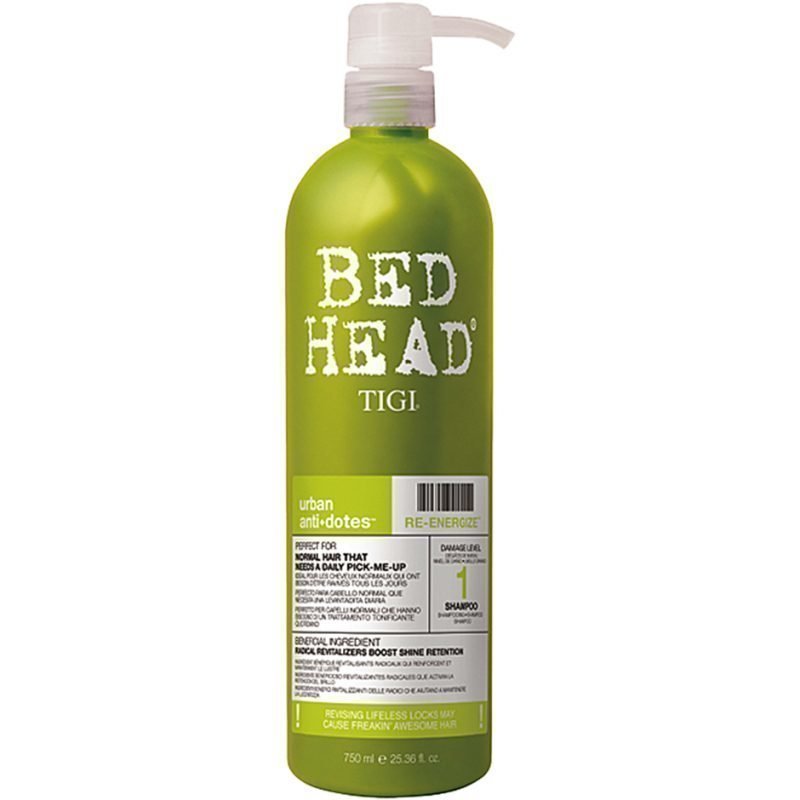 TIGI Bed Head Urban Re-Energize 1 Shampoo 750ml