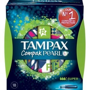 Tampax Compak Pearl Super Sp 18 Tamponi