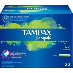 Tampax Compak Super Tamponi 22 Kpl