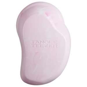 Tangle Teezer Compact Styler Detangling Hairbrush Marble Collection Pink