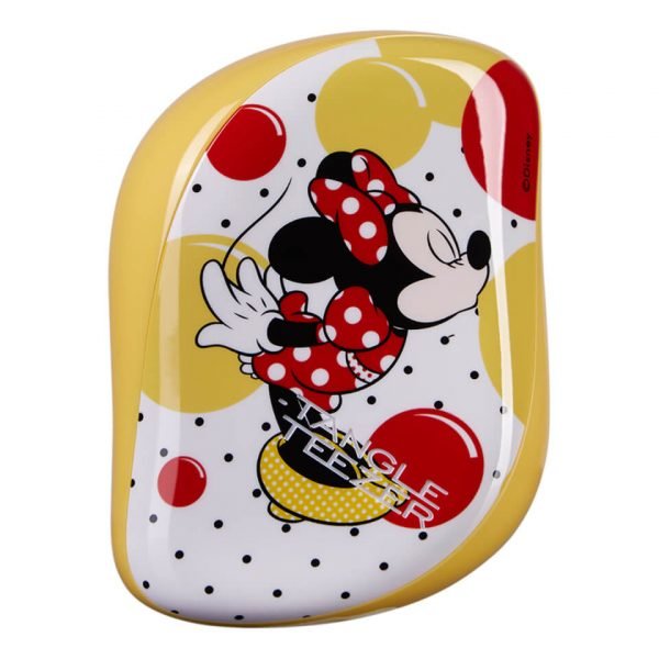 Tangle Teezer Compact Styler Hairbrush Disney Minnie Mouse Sunshine Yellow