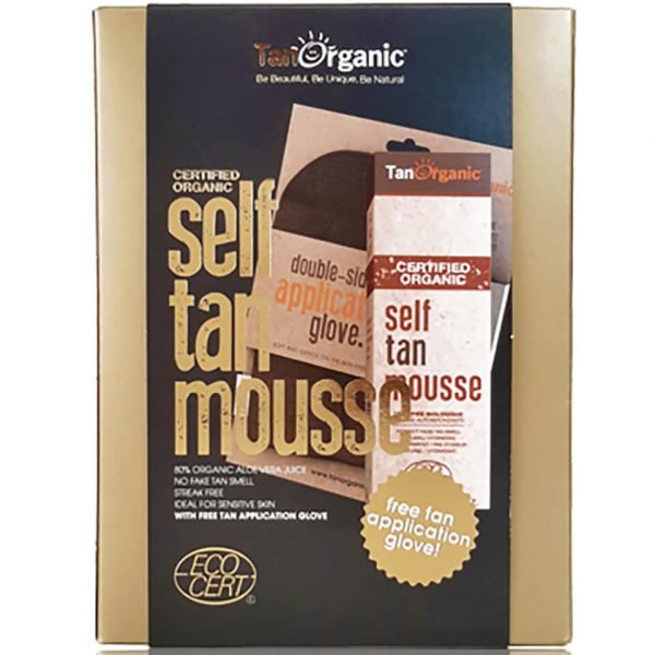 Tanorganic Self Tan Mousse + Free Glove