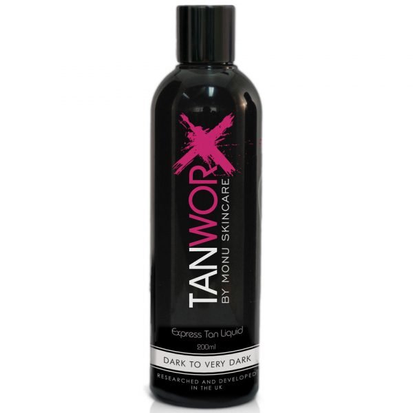 Tanworx Express Tan Liquid 200 Ml Dark To Very Dark