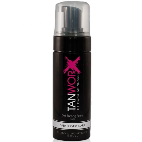 Tanworx Self Tan Foam Dark To Very Dark 150 Ml