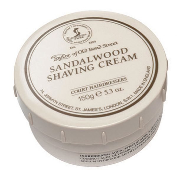 Taylor Of Old Bond Street Shaving Cream Sandalwood