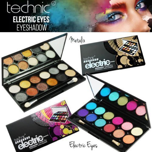 Technic Electric Beauty 12pcs Luomiväripaletti