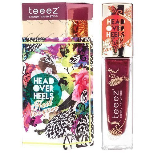 Teeez Head Over Heels Nail Lacquer Carmine Craze