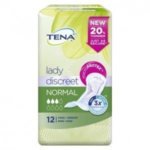 Tena Lady Discreet Normal Inkontinenssisuoja 12 Kpl