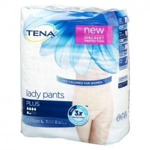 Tena Lady Pants Plus Large Inkontinenssisuoja 8 Kpl