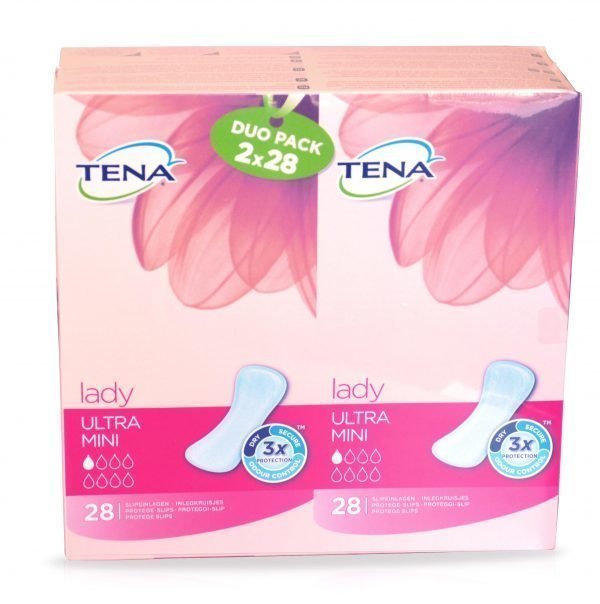 Tena Lady Ultra Mini Duo Pikkuhousunsuoja 2 X 28 Kpl