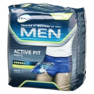 Tena Men Active Fit Pants Medium Inkontinenssisuoja 9 Kpl