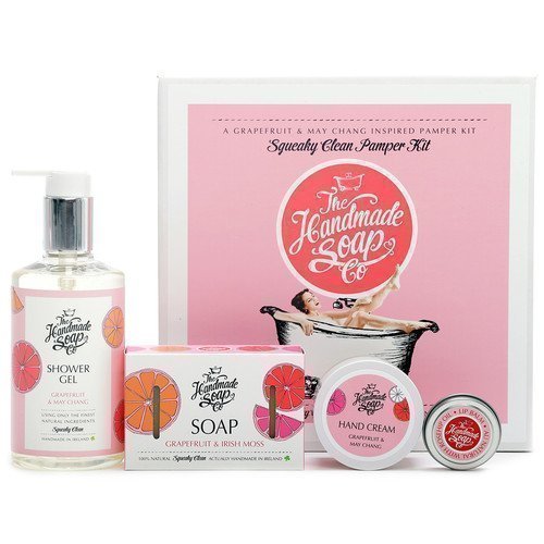 The Handmade Soap Squeaky Clean Pamper Kit Grapefruit & May Chang