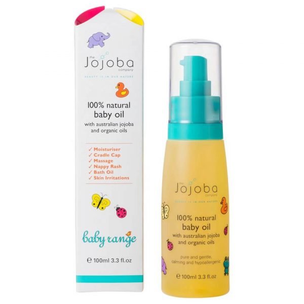 The Jojoba Company 100% Natural Baby Oil 100 Ml