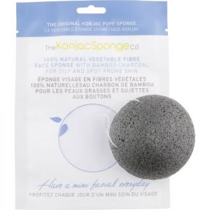 The Konjac Sponge Company Facial Puff Sponge With Bamboo Charcoal