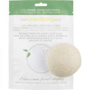 The Konjac Sponge Company Facial Puff Sponge With French Green Clay