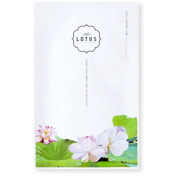 The Lotus Jeju Soothing And Whitening Mask Step 2