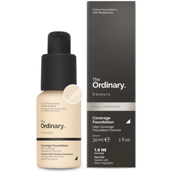 The Ordinary Coverage Foundation By The Ordinary Colours 30 Ml Various Shades 1.1n
