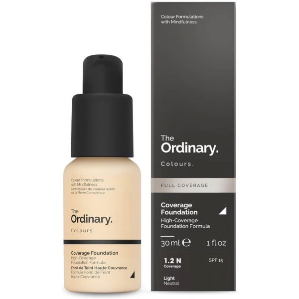 The Ordinary Coverage Foundation With Spf 15 By The Ordinary Colours 30 Ml Various Shades 1.2n