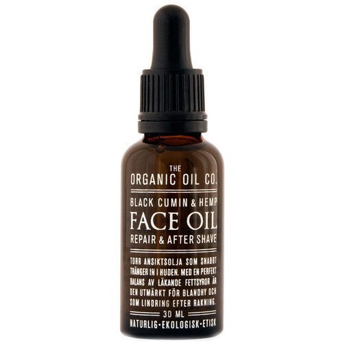 The Organic Oil Co. Black Cumin & Hemp Face Oil Repair & After Shave