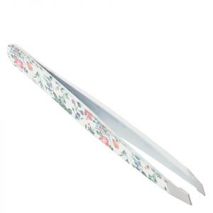 The Vintage Cosmetics Company Slanted Tweezers Floral