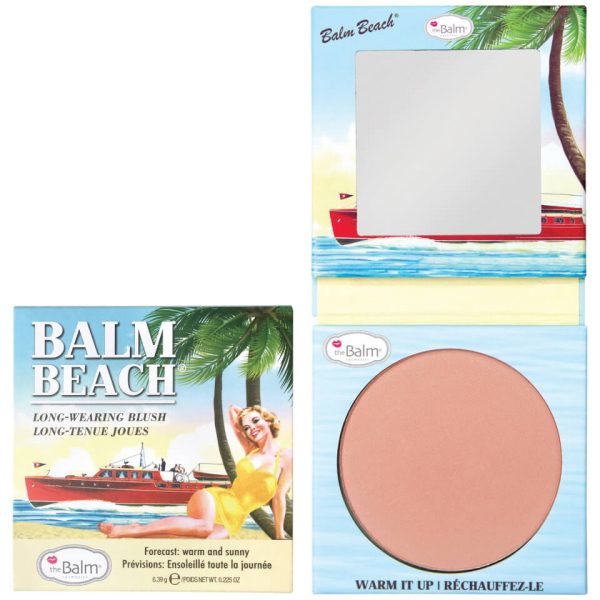 Thebalm Balm Beach Long Wearing Blush Warm And Sunny