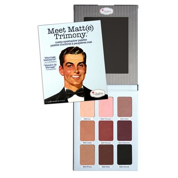 Thebalm Meet Matt E Trimony Eyeshadow Palette