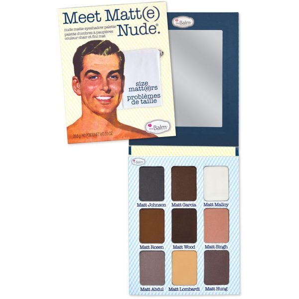 Thebalm Meet Matte Nude Eyeshadow Palette