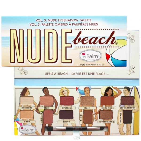 Thebalm Nudebeach Eyeshadow Palette 10 G