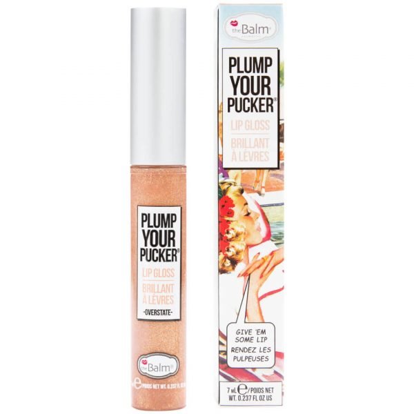 Thebalm Plump Your Pucker Lip Gloss Various Shades Overstate