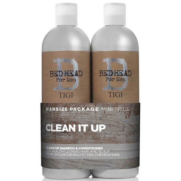 Tigi B For Men Clean Up Tween Duo 2 X 750 Ml