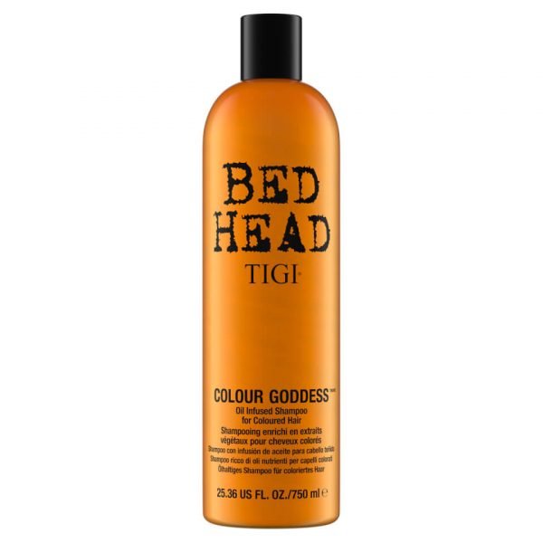 Tigi Bed Head Colour Goddess Oil Infused Shampoo For Coloured Hair 750 Ml