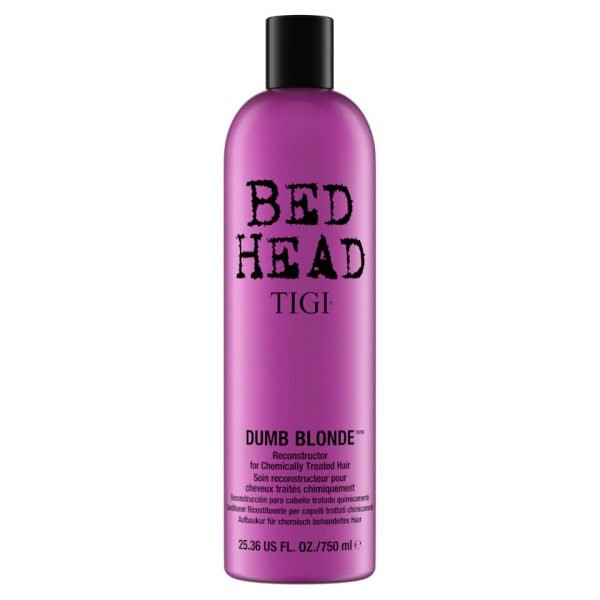 Tigi Bed Head Dumb Blonde Reconstructor For Blonde Coloured And Chemically Treated Hair 750 Ml