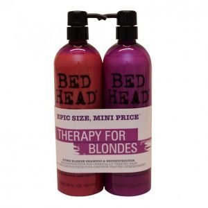 Tigi Bed Head Dumb Blonde Shampoo & Hoitoaine 2 X 750 Ml