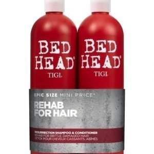 Tigi Bed Head Resurrection Tweens Shampoo Ja Hoitoaine 2 X 750 ml