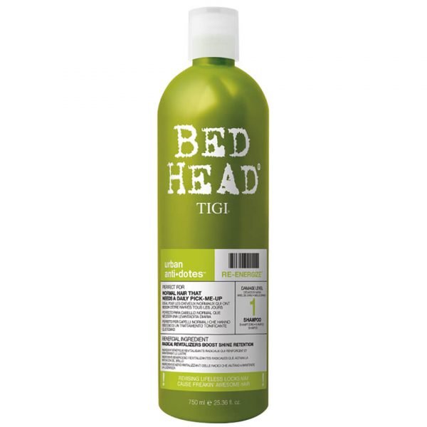 Tigi Bed Head Urban Antidotes Re-Energize Daily Shampoo For Normal Hair 750 Ml