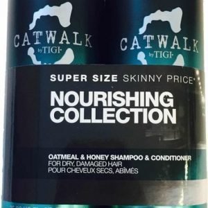 Tigi Catwalk Oatmeal & Honey Tweens Tuplapakkaus shampoo & hoitoaine 750 ml