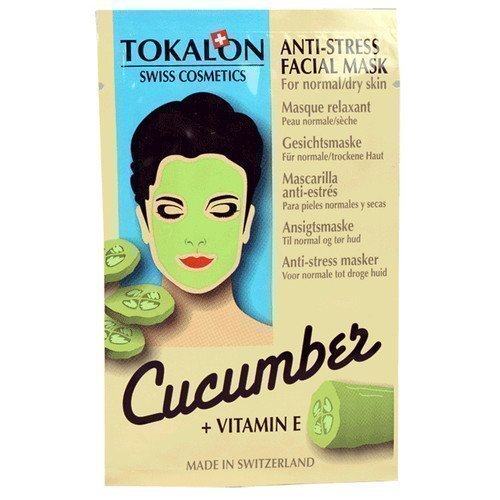 Tokalon Anti-Stress Facial Mask Cucumber + Vitamin E